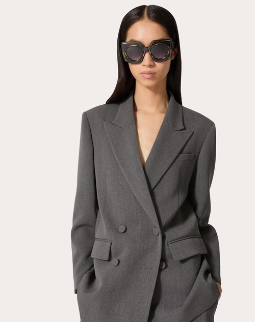 Red Valentino GIACCA IN ACTIVE GABARDINE Super sconto