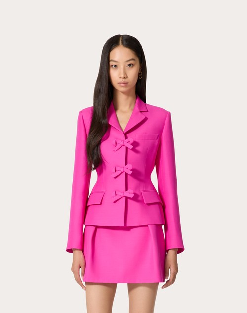 Red Valentino GIACCA IN CREPE COUTURE Enormi sconti