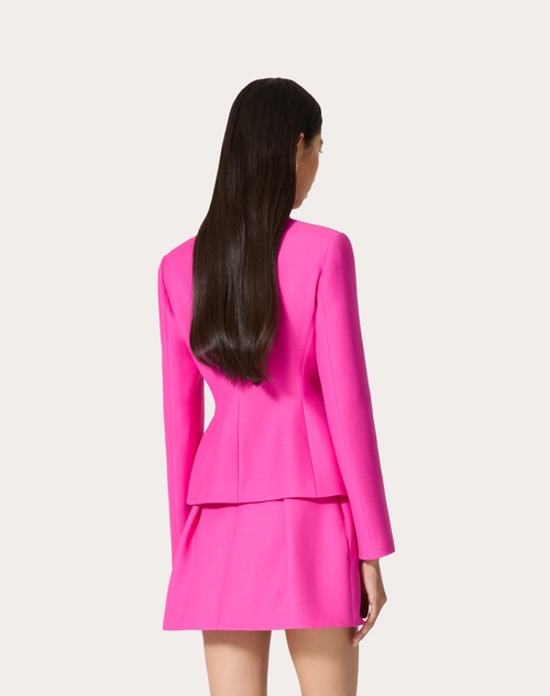 Red Valentino GIACCA IN CREPE COUTURE Enormi sconti
