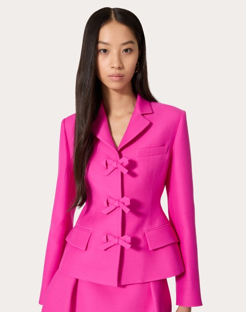 Red Valentino GIACCA IN CREPE COUTURE Enormi sconti