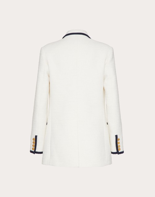 Red Valentino BLAZER IN CRISP TWEED Duty-free