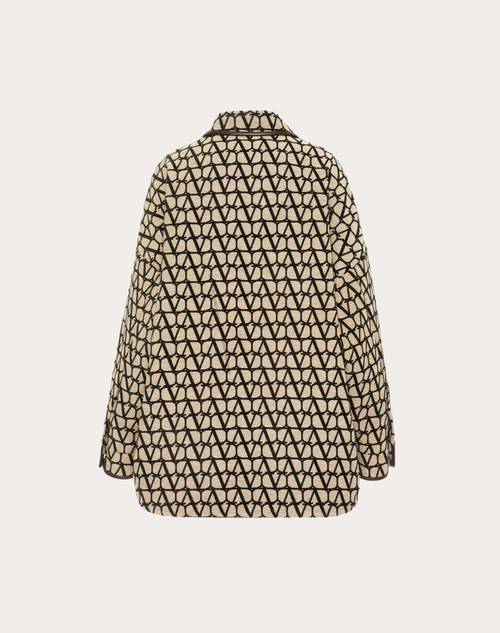 Red Valentino OVERSHIRT IN TOILE ICONOGRAPHE LIGHT 50% di sconto per tempo limitato