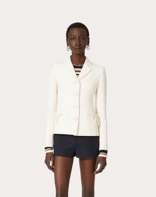 Red Valentino GIACCA IN CREPE COUTURE Sconti questo mese