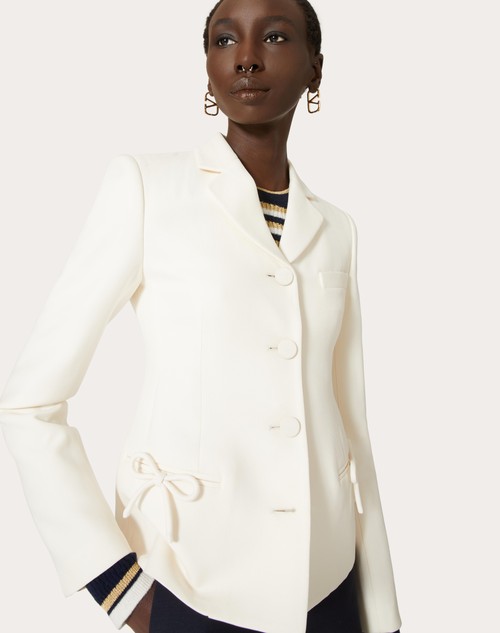 Red Valentino GIACCA IN CREPE COUTURE Sconti questo mese