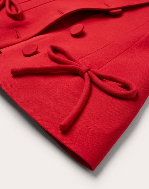 Red Valentino GIACCA IN CREPE COUTURE 2025