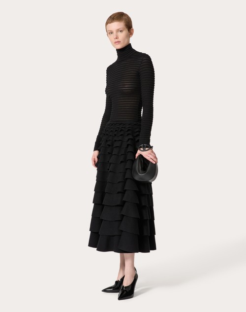 Red Valentino MAGLIA IN VISCOSA E LANA Nuovo