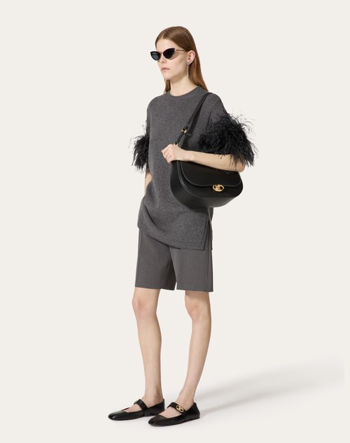 Red Valentino MAGLIA IN LANA CON PIUME Qualità Garantita