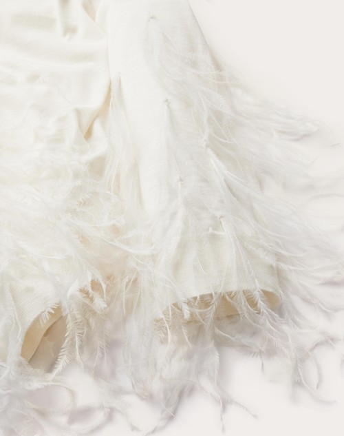 Red Valentino MAGLIA IN LANA CON PIUME Promozione Limitata