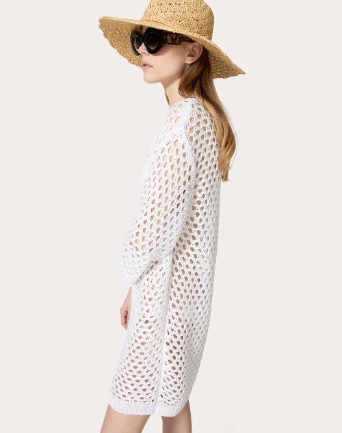 Red Valentino MAGLIA IN VISCOSA, LUREX E PAILLETTES Affare Del Giorno