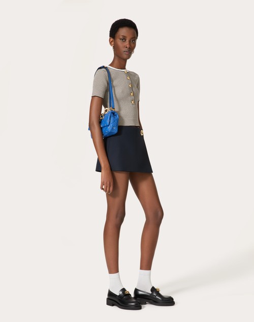 Red Valentino MAGLIA IN COTONE E LUREX Sottocosto