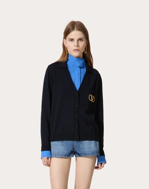 Red Valentino CARDIGAN IN LANA Novità