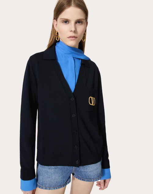 Red Valentino CARDIGAN IN LANA Novità