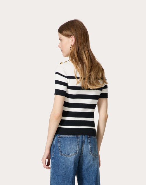 Red Valentino MAGLIA IN COTONE Sconto