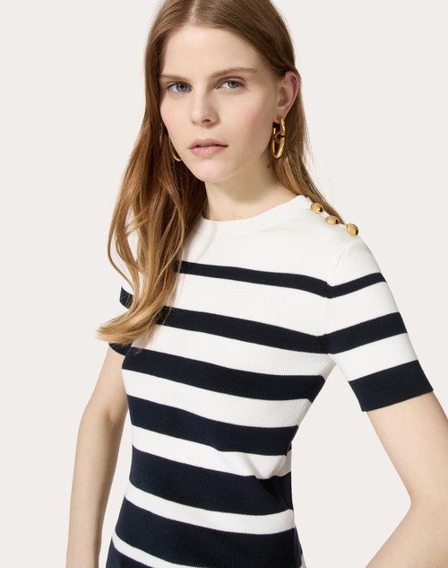 Red Valentino MAGLIA IN COTONE Sconto
