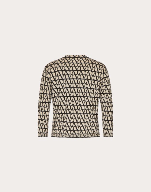 Red Valentino CARDIGAN IN LANA TOILE ICONOGRAPHE Hotsell
