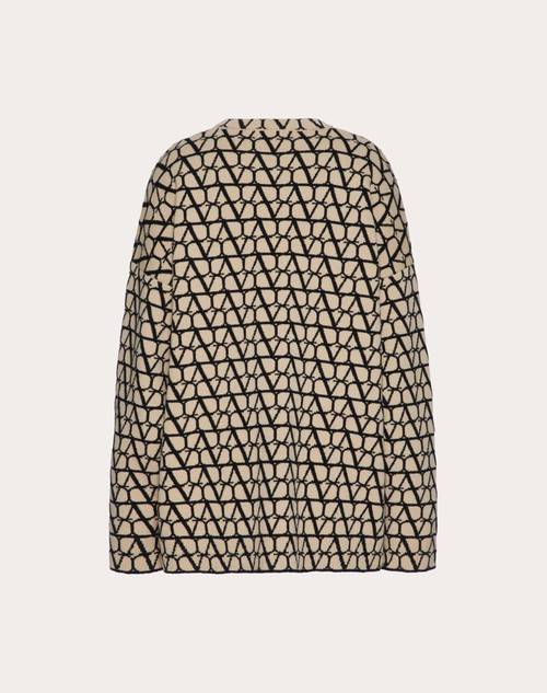 Red Valentino MAGLIONE IN LANA TOILE ICONOGRAPHE Saldi Di Fabbrica