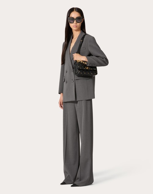 Red Valentino PANTALONI IN ACTIVE GABARDINE Grande vendita