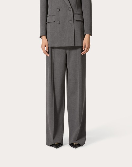 Red Valentino PANTALONI IN ACTIVE GABARDINE Grande vendita