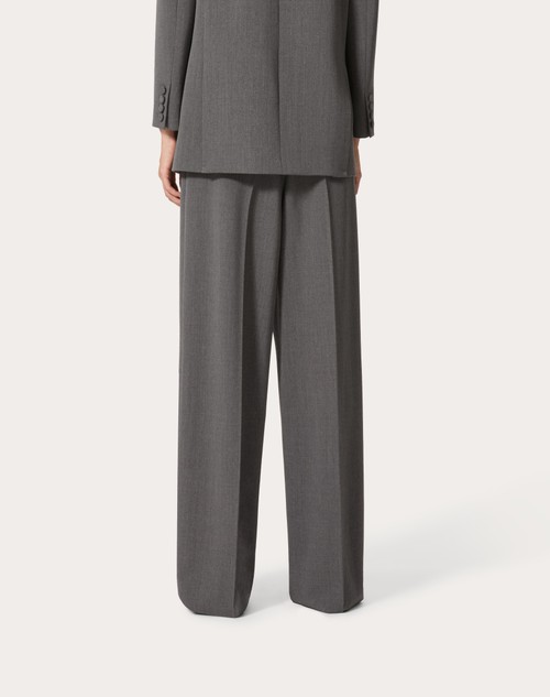 Red Valentino PANTALONI IN ACTIVE GABARDINE Grande vendita