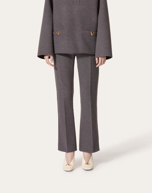 Red Valentino PANTALONI IN COMPACT DRAP Flash Sale