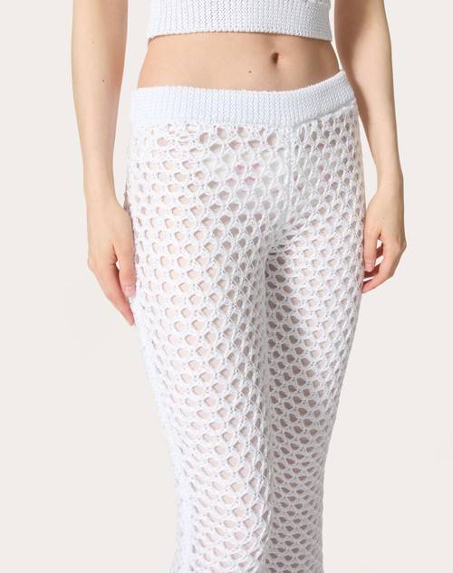 Red Valentino PANTALONI IN VISCOSE, LUREX AND PAILLETES Cyber Monday