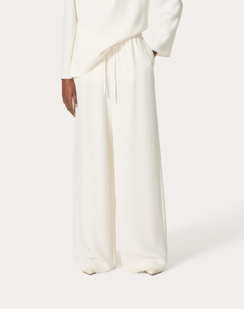 Red Valentino PANTALONI IN CADY COUTURE Offerta migliore