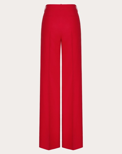 Red Valentino PANTALONI IN CREPE COUTURE Latest fashion