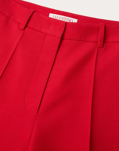 Red Valentino PANTALONI IN CREPE COUTURE Online Outlet