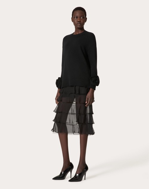 Red Valentino GONNA IN CHIFFON Nuovi prodotti