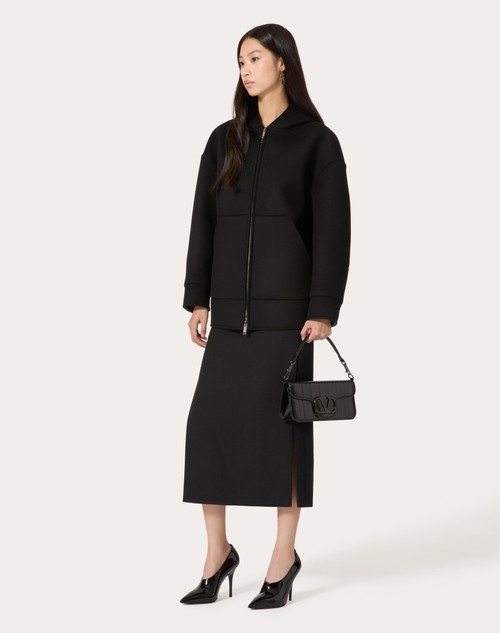 Red Valentino GONNA MIDI IN GRISAILLE Bestseller