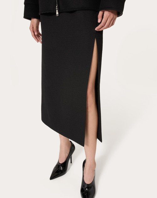 Red Valentino GONNA MIDI IN GRISAILLE Bestseller