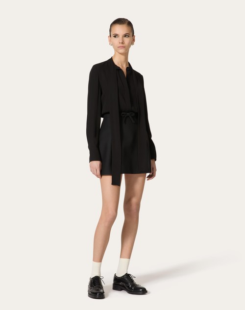 Red Valentino GONNA IN CREPE COUTURE Offerte speciali