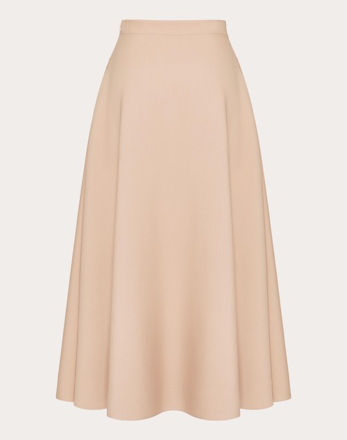 Red Valentino GONNA MIDI IN CREPE COUTURE Ultimo giorno