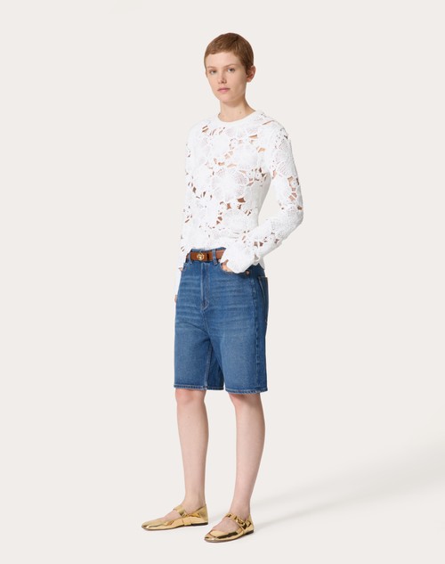 Red Valentino BERMUDA IN DENIM Duty-free