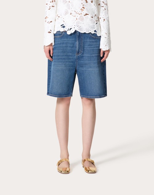 Red Valentino BERMUDA IN DENIM Duty-free