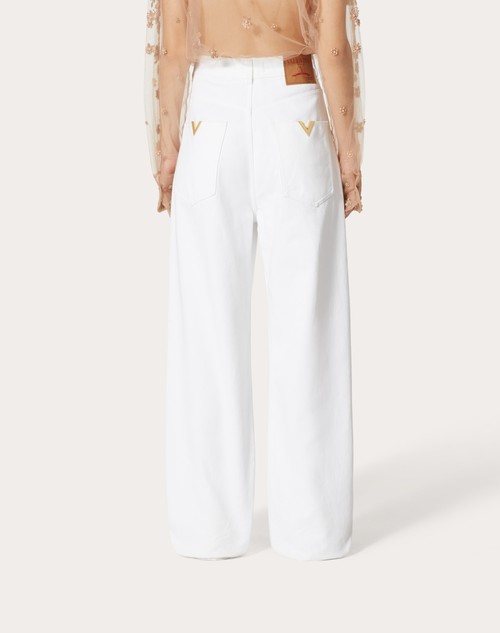 Red Valentino PANTALONI IN DENIM Negozi Online