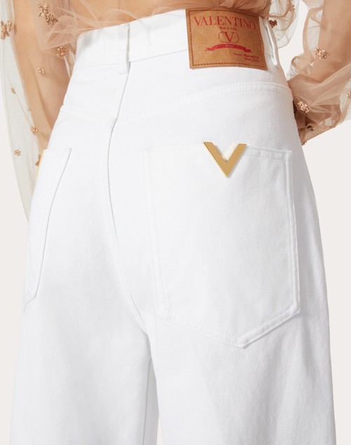 Red Valentino PANTALONI IN DENIM Negozi Online