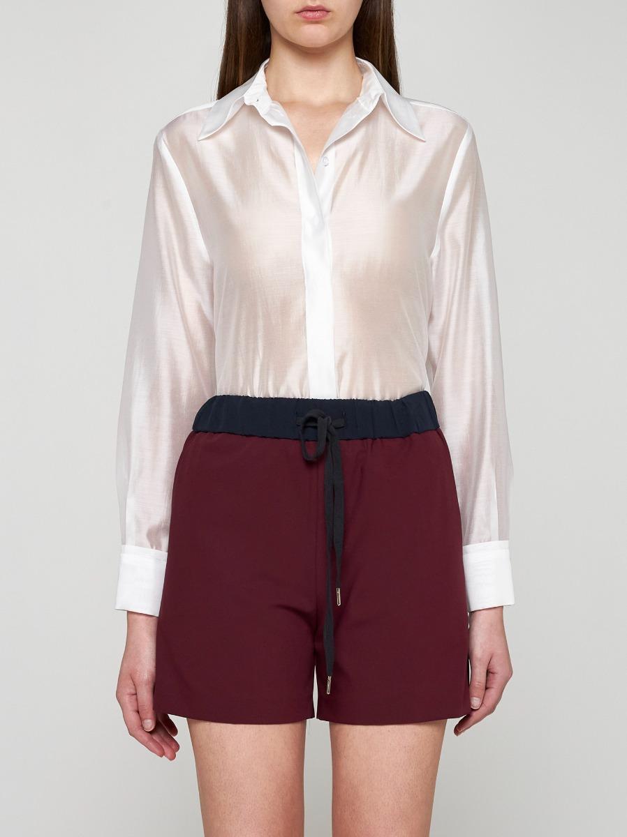 BLANCA VITA Shorts Brassavola in seta Promozione Limitata