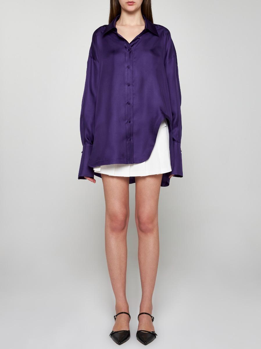 BLANCA VITA Camicia Calanthe in seta Presa