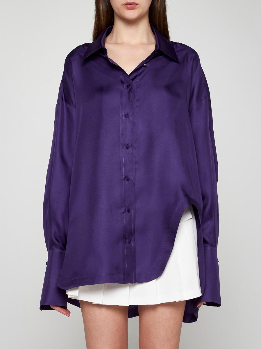 BLANCA VITA Camicia Calanthe in seta Presa