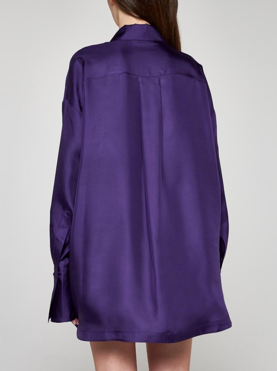 BLANCA VITA Camicia Calanthe in seta Presa
