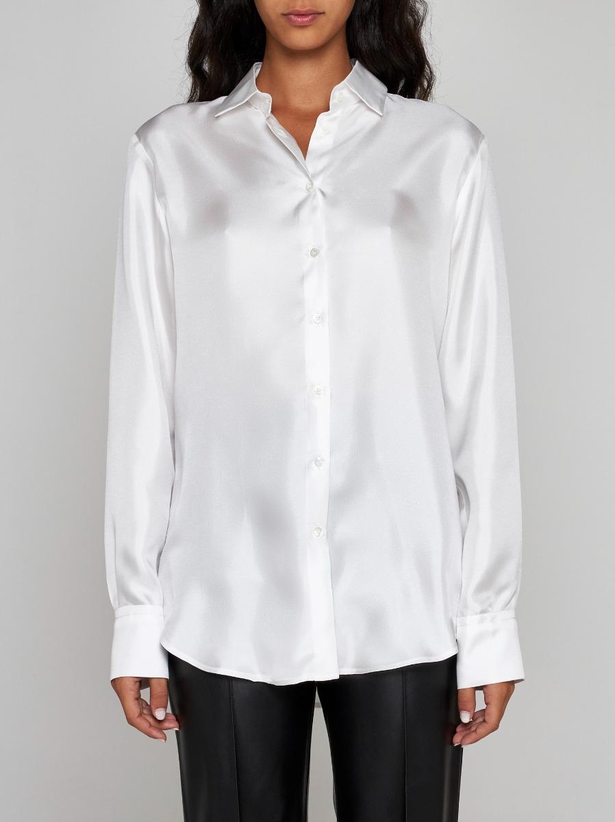 BLANCA VITA Camicia Campsis in seta Online