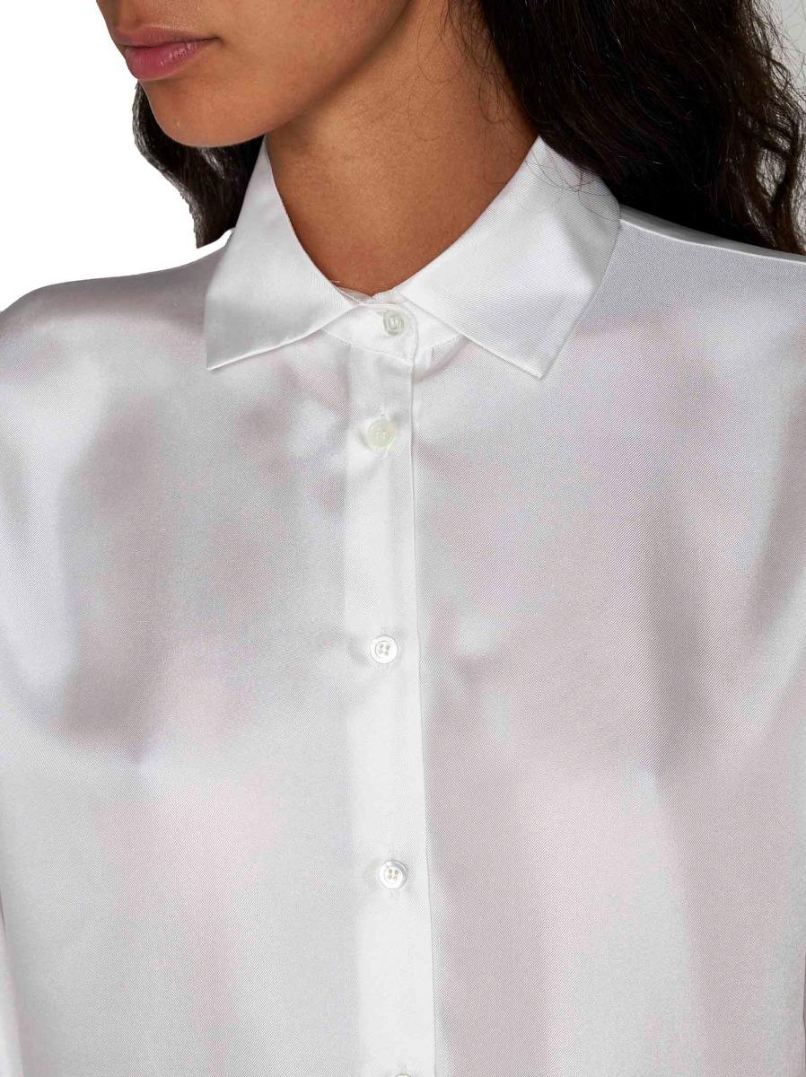 BLANCA VITA Camicia Campsis in seta Online