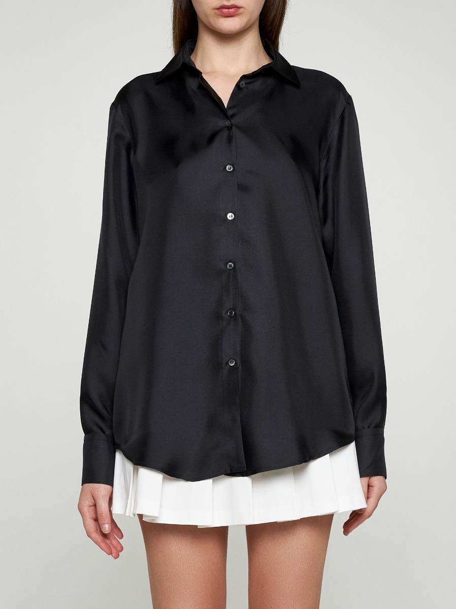 BLANCA VITA Camicia Catalpa in seta Outlet