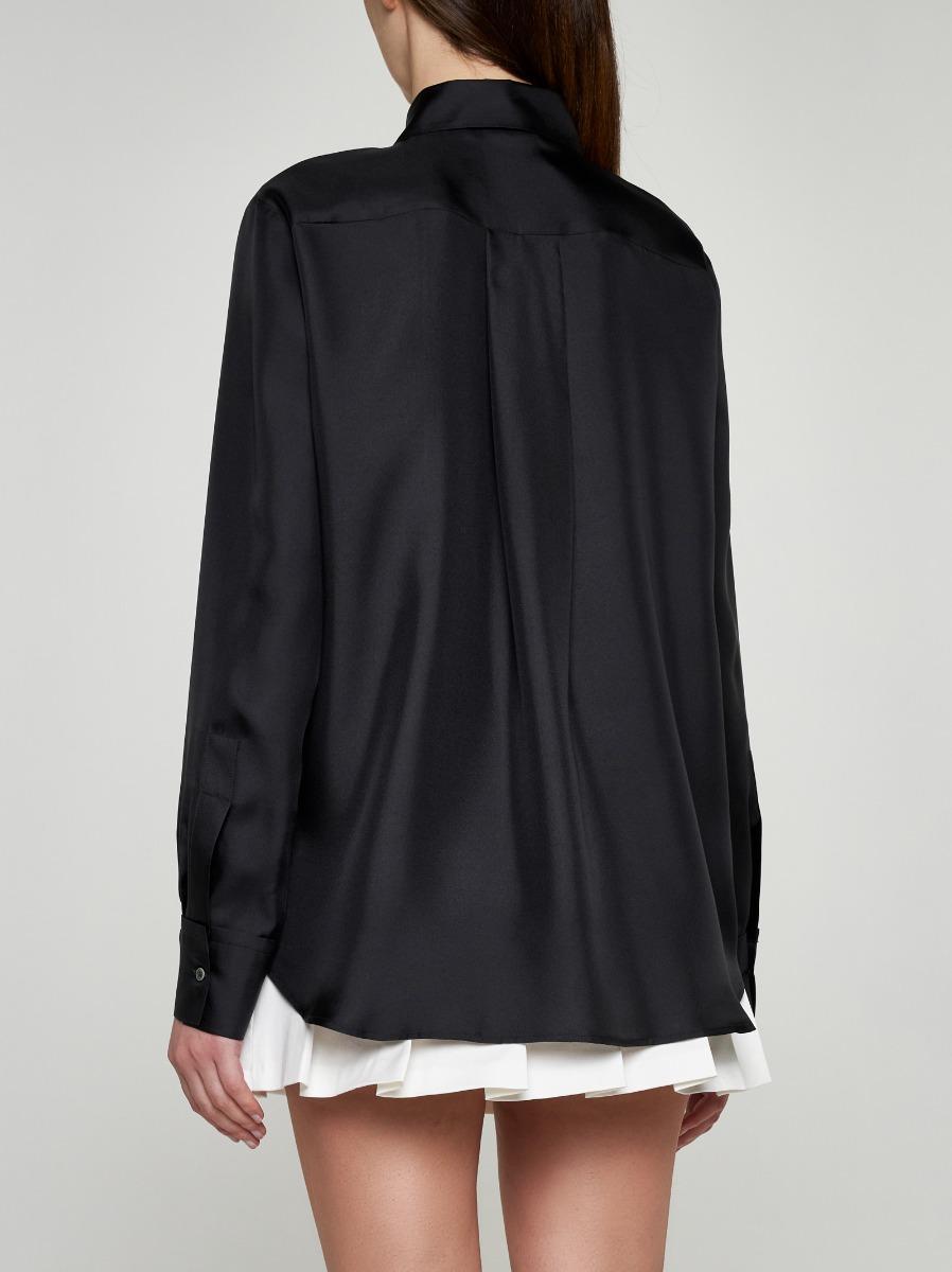 BLANCA VITA Camicia Catalpa in seta Outlet