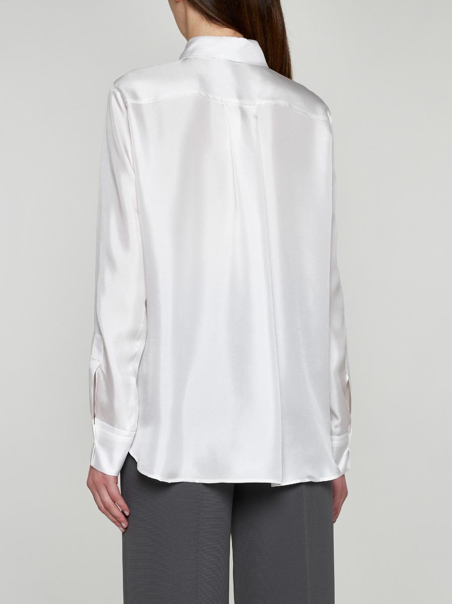 BLANCA VITA Camicia Catalpa in seta In Vendita