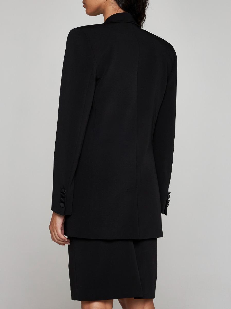 BLANCA VITA Blazer doppiopetto Glicy misto viscosa Vendita Calda