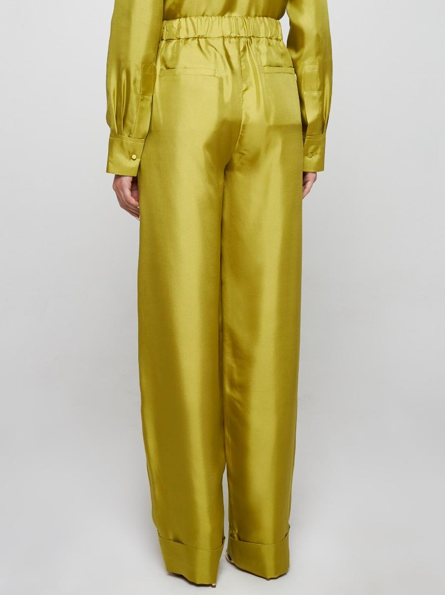 BLANCA VITA Pantaloni Petroy in seta 2025