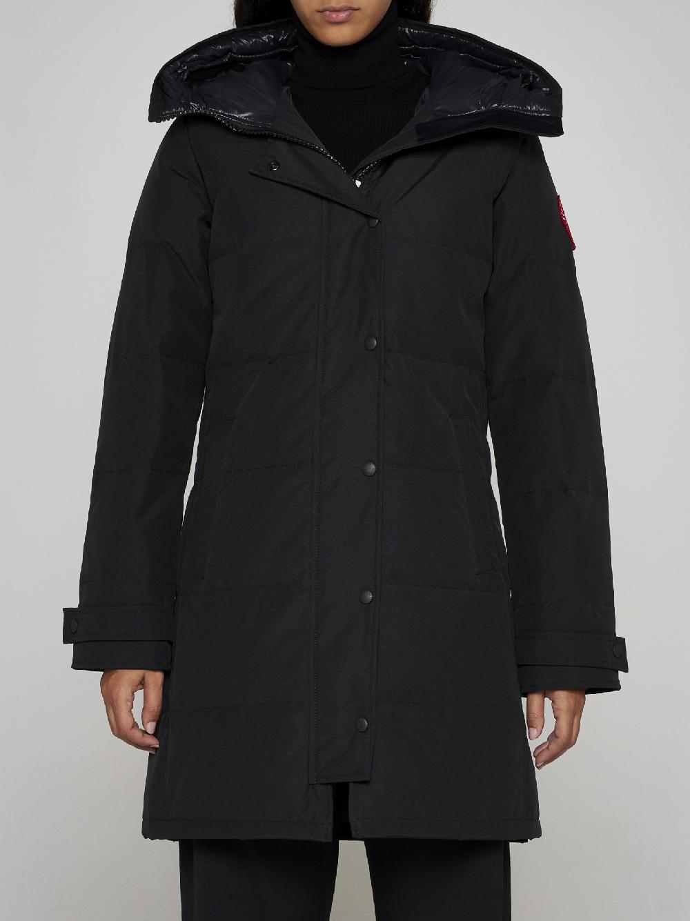 CANADA GOOSE Parka Shelburne misto cotone imbottito Pezzi Unici
