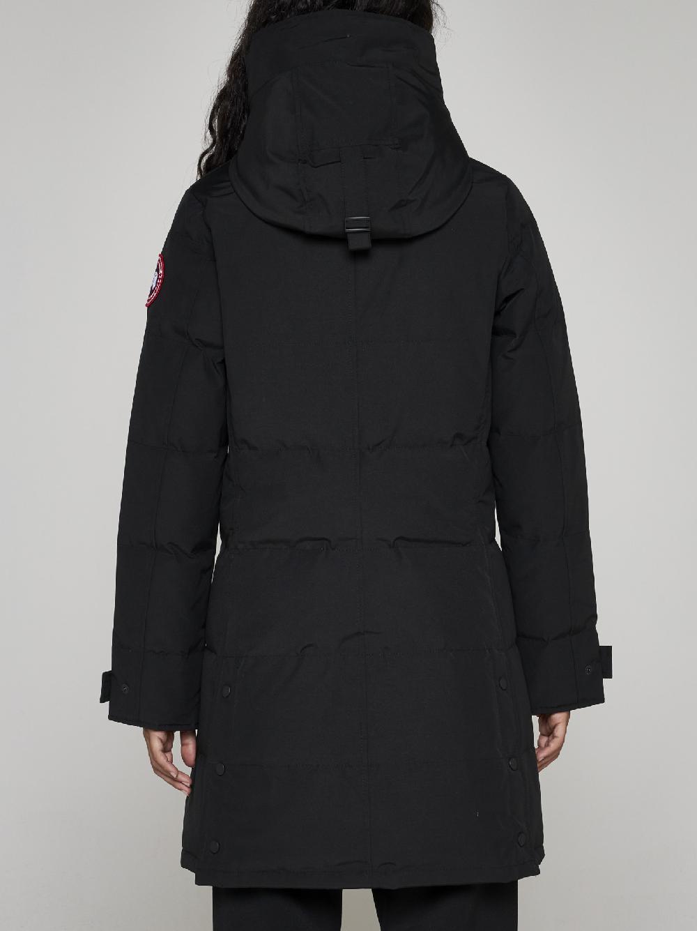 CANADA GOOSE Parka Shelburne misto cotone imbottito Pezzi Unici